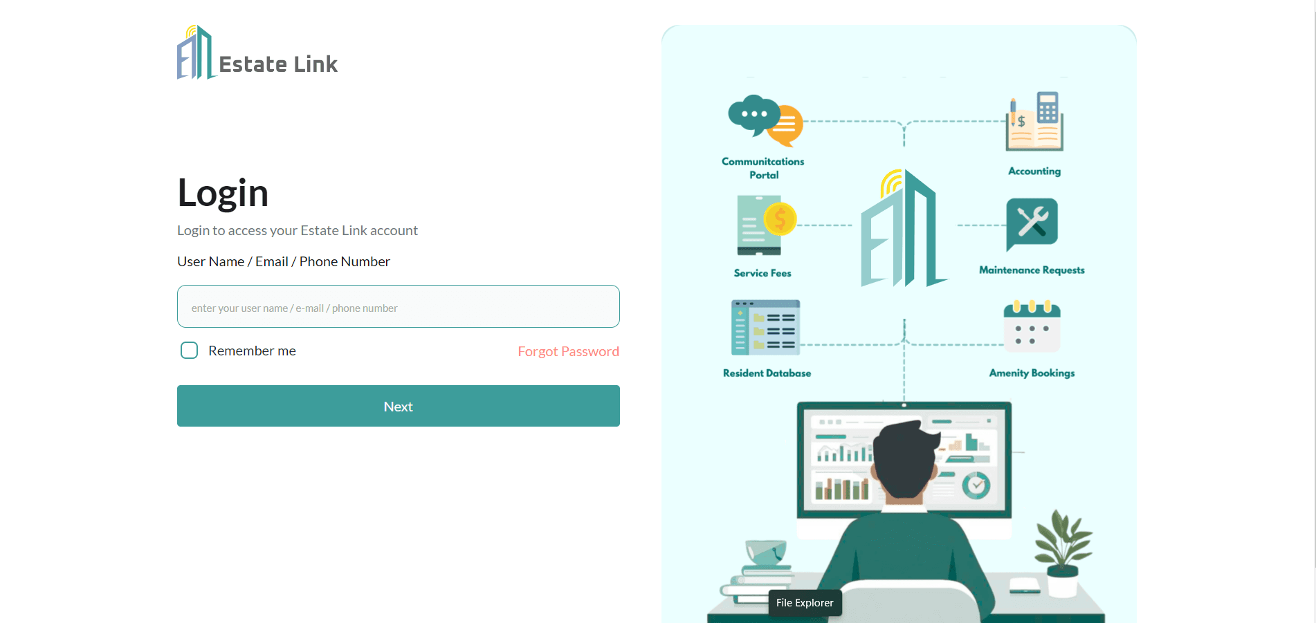 Estate Link Property Manager screenshot 2