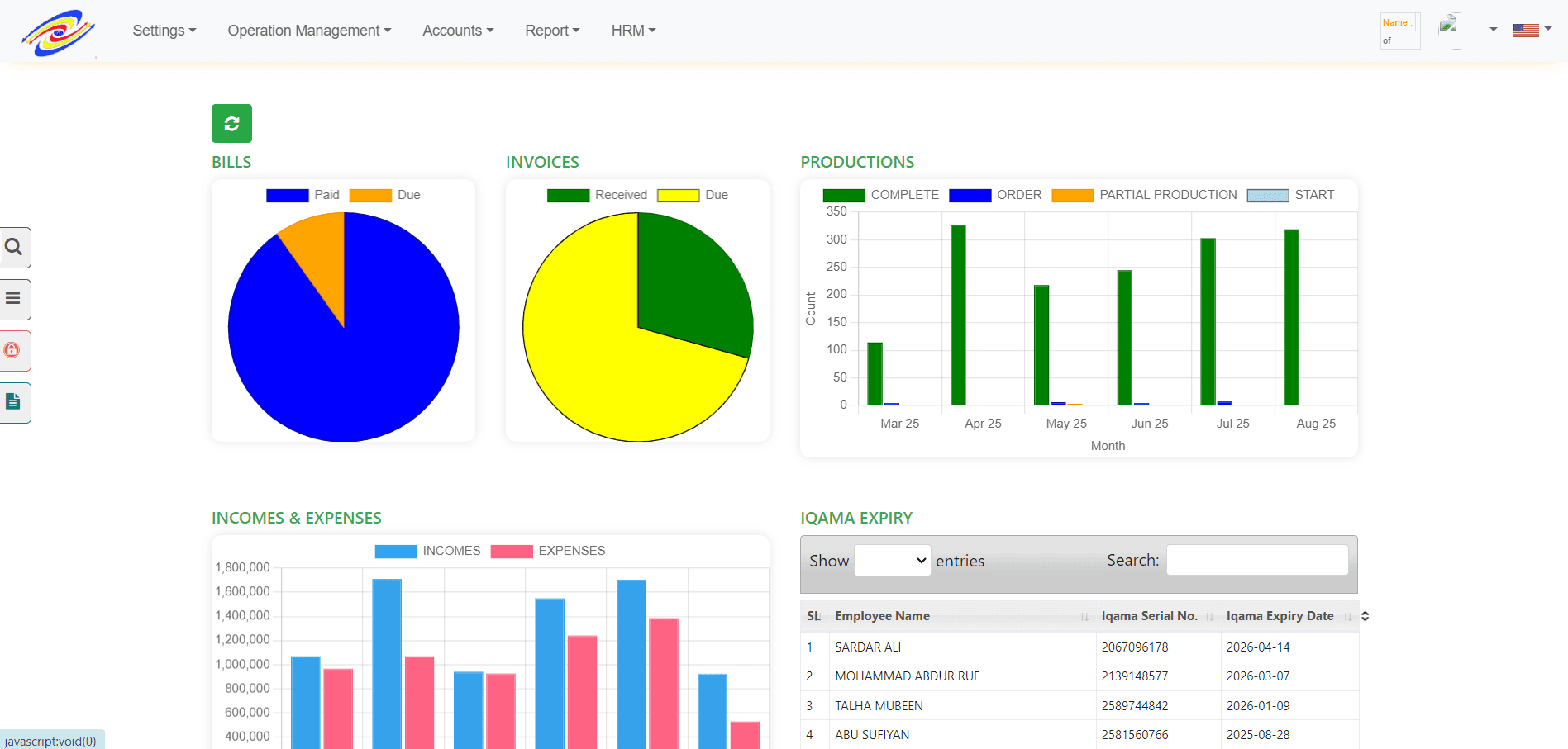Guru HMS Enterprise System
