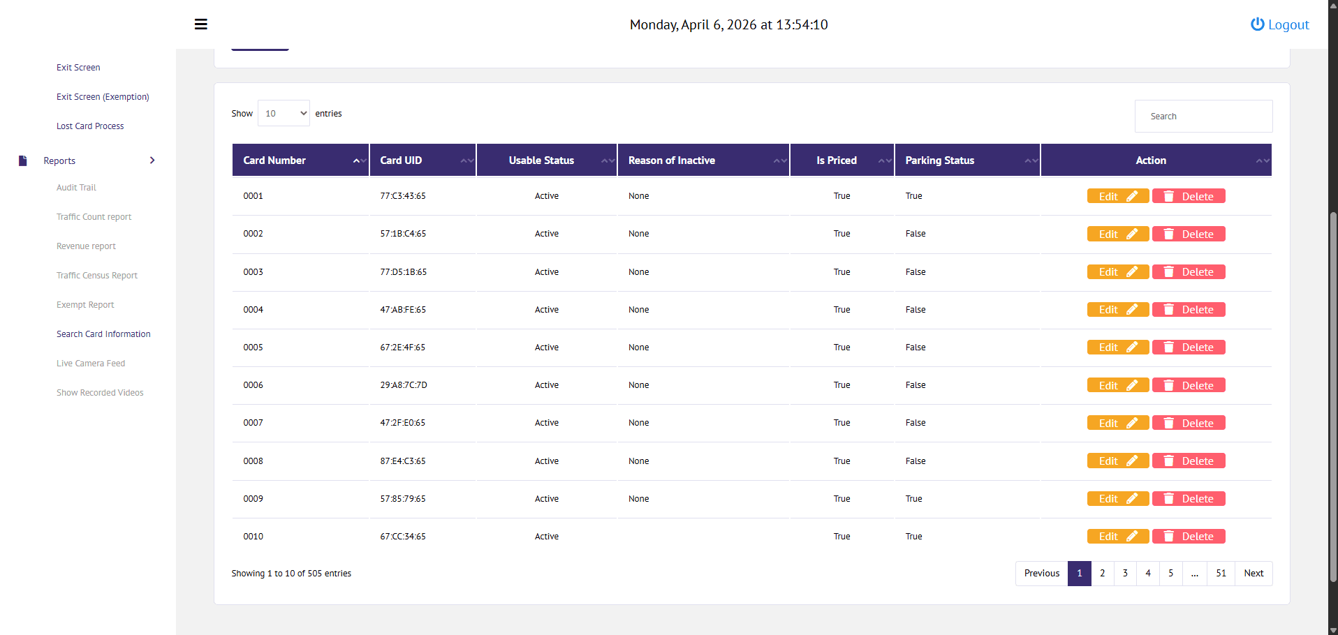Smart Parking System screenshot 2
